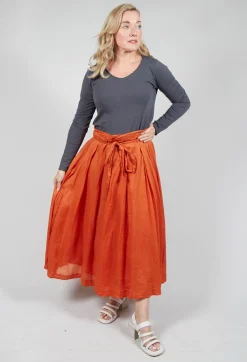 Jayko Skirts^Keta Skirt in Unique Orange