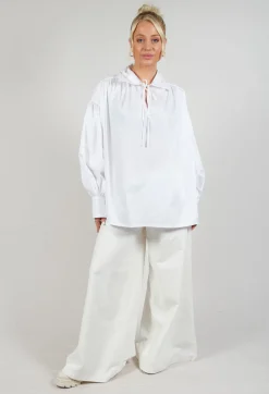 Stefano Mortari Shirts & Blouses^Keyhole shirt in White