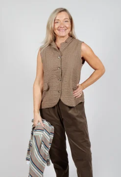 Mama B Jackets^Kimchi Gilet in Seme