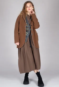 Eribe Tops^Kinross Waistcoat in Garnet