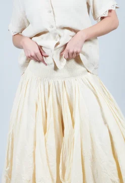 Ewa I Walla Skirts^Kiora Skirt in Vanilla