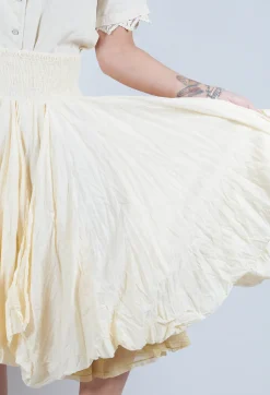 Ewa I Walla Skirts^Kiora Skirt in Vanilla