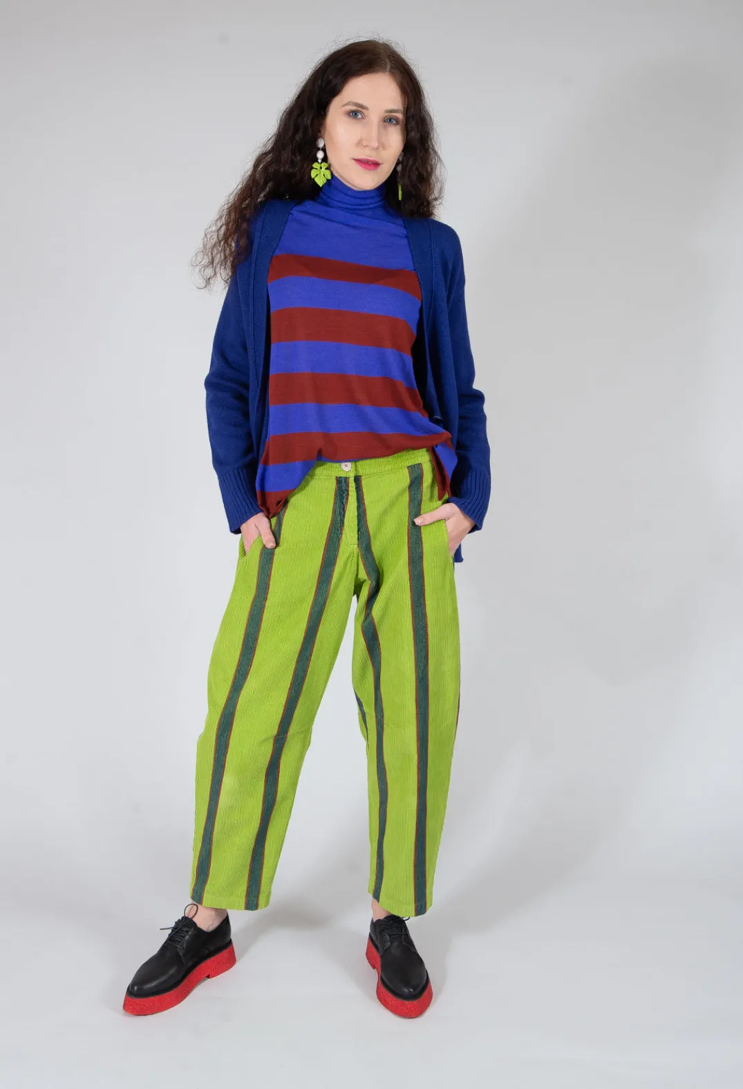 Maliparmi Cardigans^Knitted Cardigan in Cobalto Cobalt