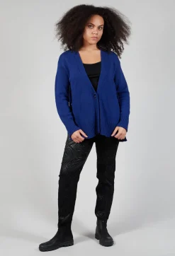 Maliparmi Cardigans^Knitted Cardigan in Cobalto Cobalt