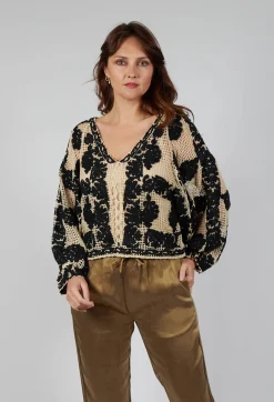 Mes Demoiselles Jumpers^Knitted Dreami Jumper in Black