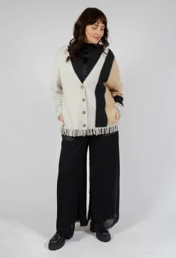 Mes Demoiselles Cardigans^Knitted Fowler Cardigan in Greige
