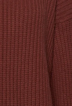 Maliparmi Jumpers^Knitted Sweater in Cuoio Cuir