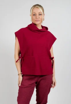 Elemente Clemente Tops^Koge Top in Scarlet