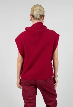 Elemente Clemente Tops^Koge Top in Scarlet
