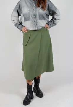 Elemente Clemente Skirts^Kribi Skirt in Khaki