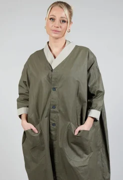 Jayko Coats^Kumasi Coat in Argile and Majestic