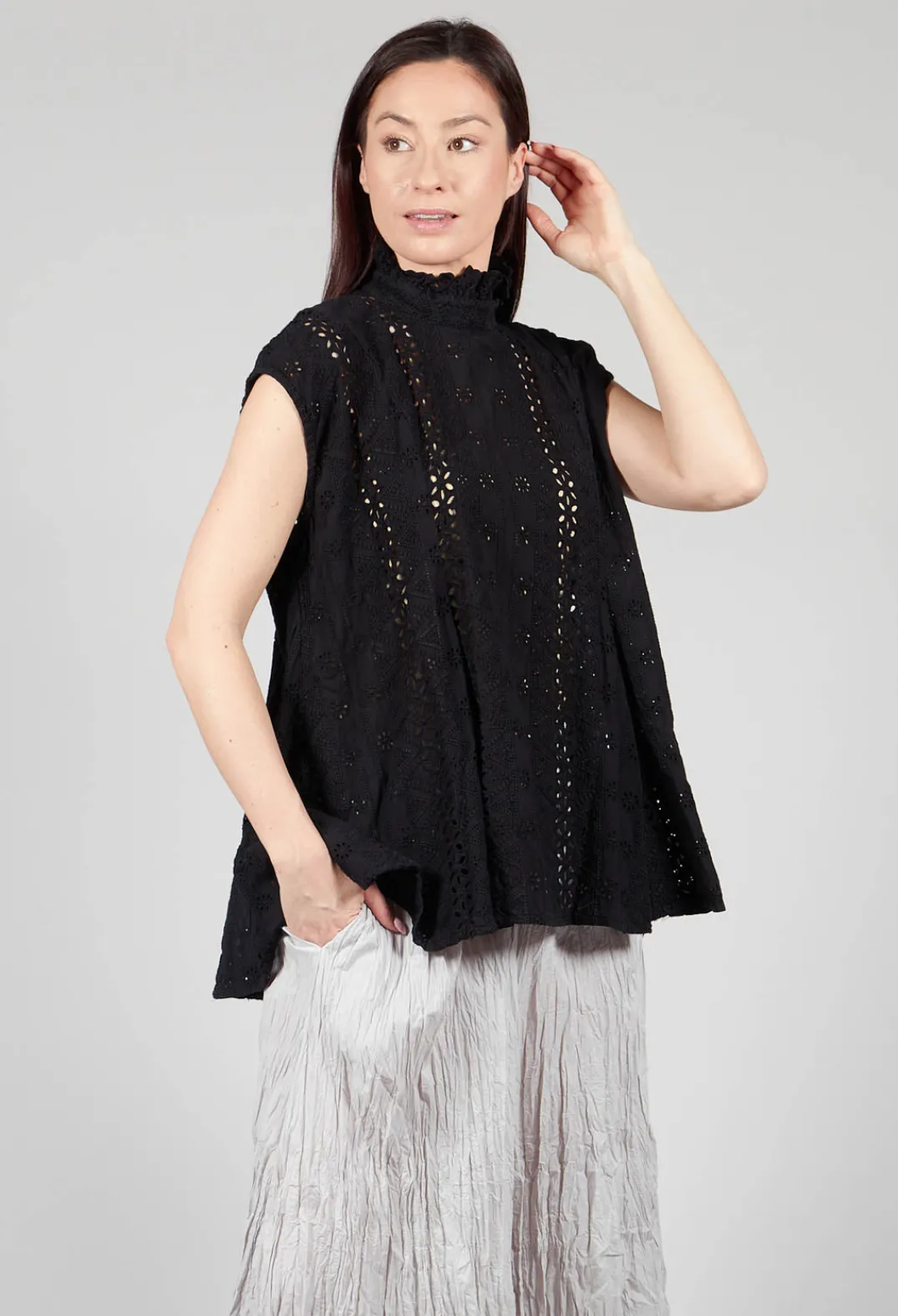 Privatsachen Tops^Kusfrau Top in Kaviar