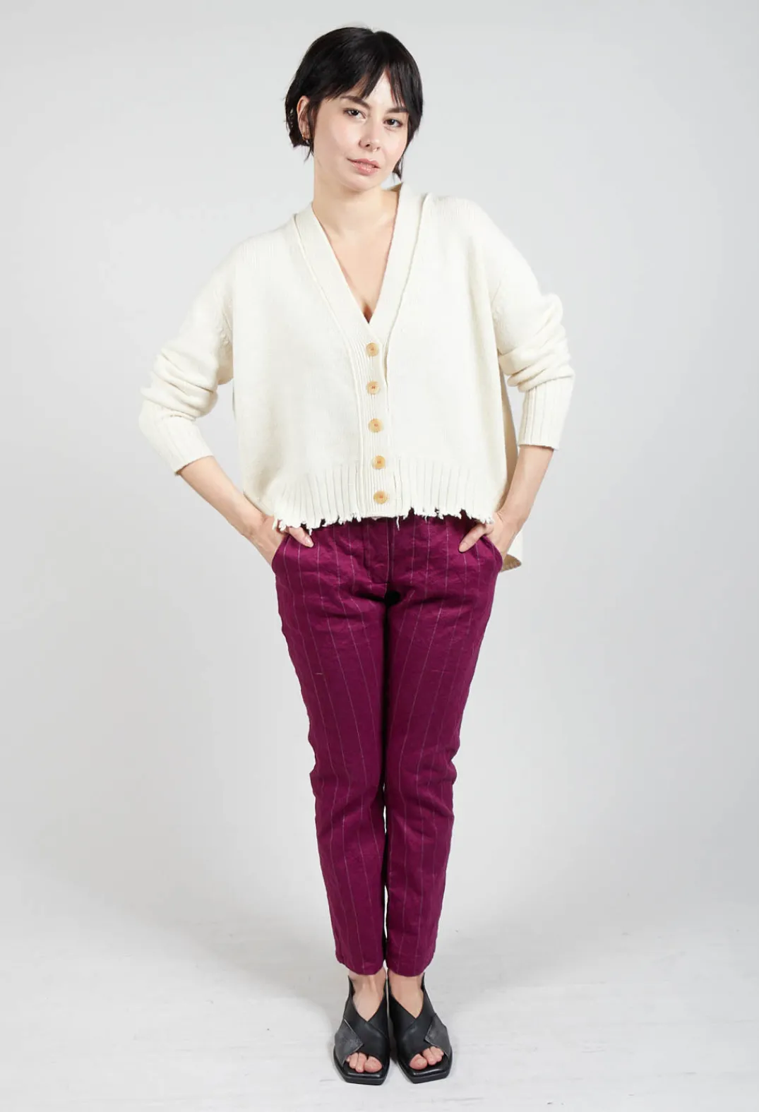 Hannoh Wessel Cardigans^Kyra Cardigan in Natural