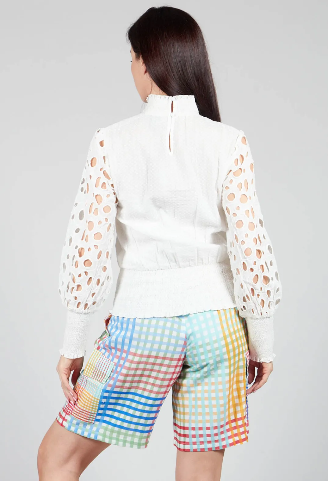 Conditions Apply Tops^Lace Blouse in White