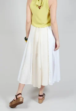 Sfizio Skirts^Lace Skirt in Vanilla Ice