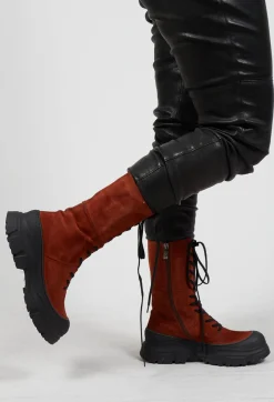 Lofina Boots^Lace Up Boots In London Caramello