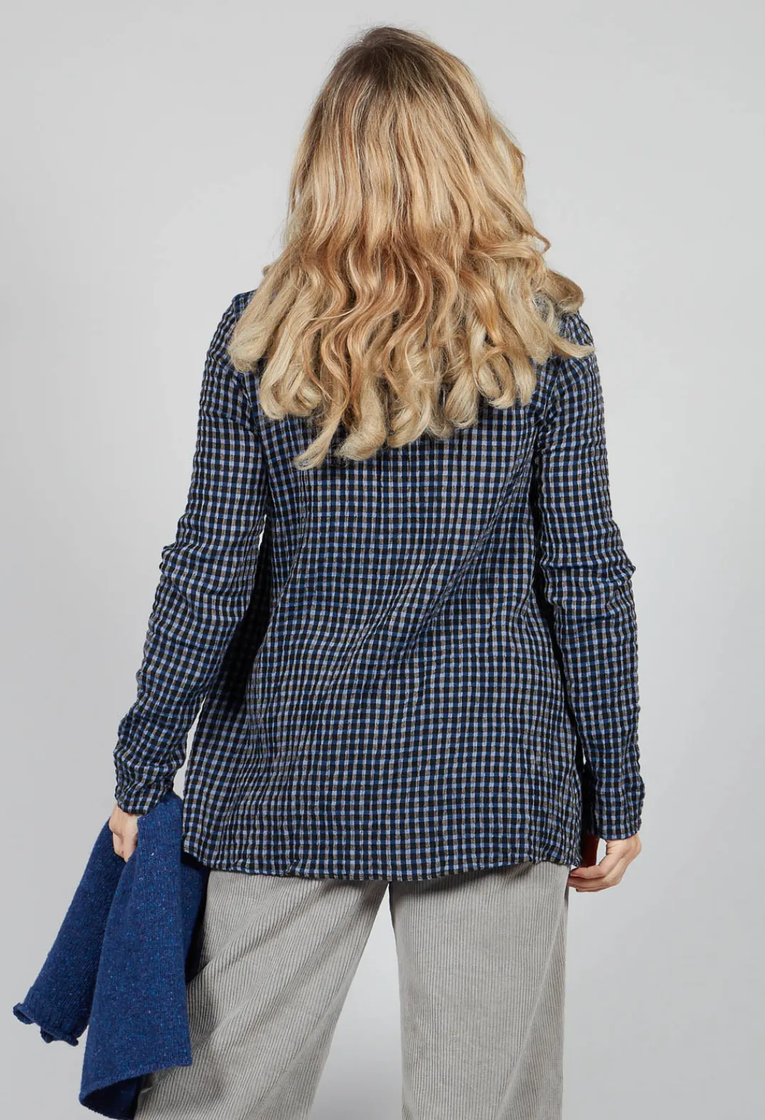 Elemente Clemente Shirts & Blouses^Lao Blouse in Blue and Black