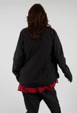 Rundholz Dip Shirts & Blouses^Layered Fabric Shirt in Black