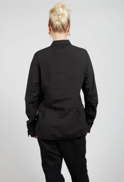 Rundholz Dip Shirts & Blouses^Layered Fabric Shirt in Black