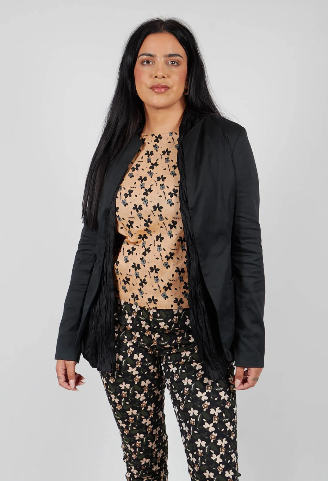 Anett Rostel Jackets^Layered Jacket in Black