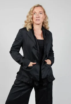 Anett Rostel Jackets^Layered Jacket in Black