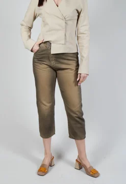 Ixos Jeans^Le Iene Jeans in Fango