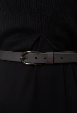 Crea Concept Belts^Leather Belt in Grey