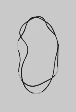 Petra Meiren Necklaces^Leather Look Long Necklace in Brown
