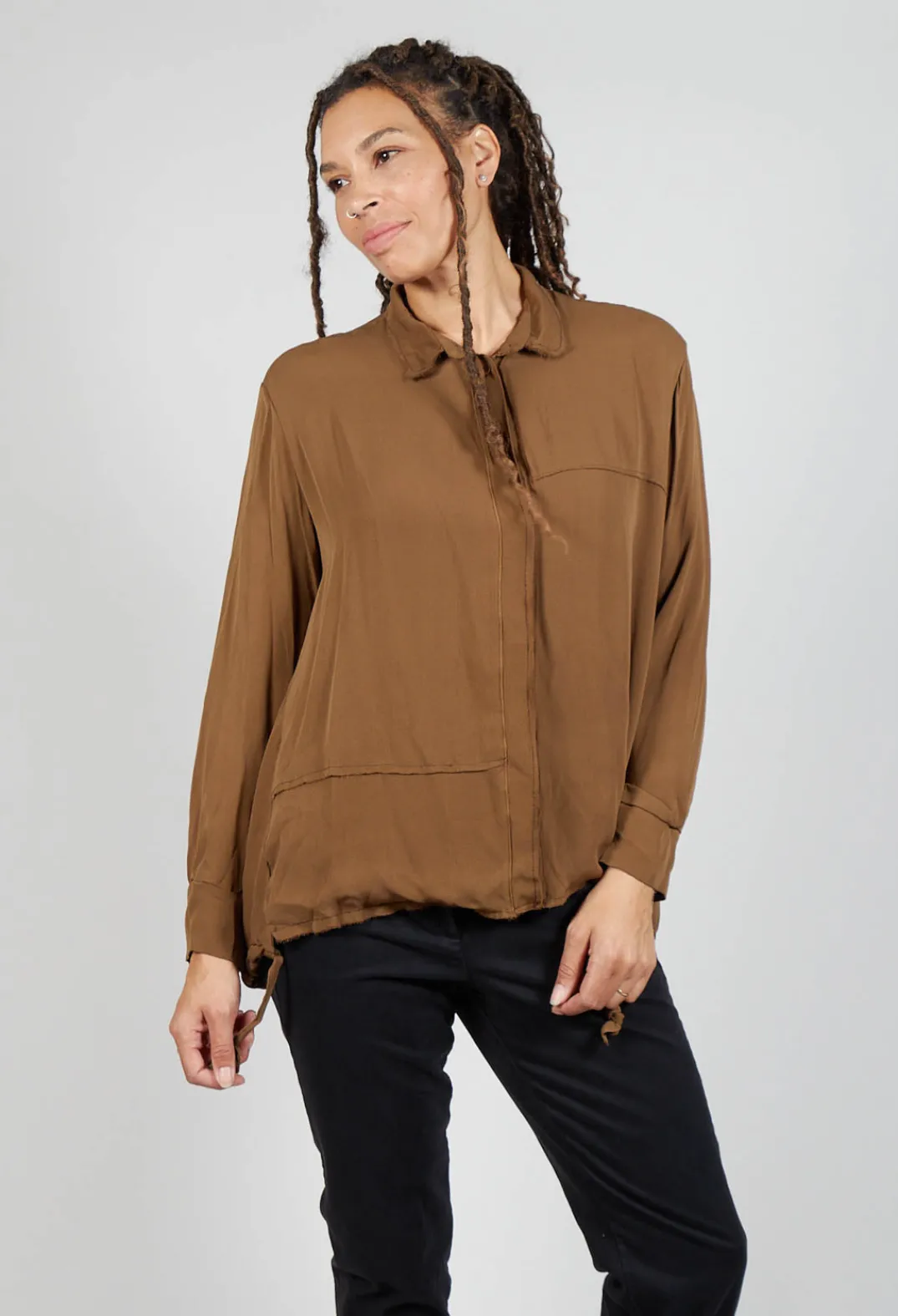 Aequamente Shirts & Blouses^Legno Button Up Blouse