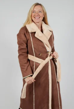 Rene Derhy Coats^Leonie Jacket in Caramel/Taupe