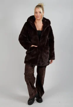 Rene Derhy Coats^Lidye Coat in Marron