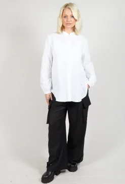 Hindahl u0026 Skudelny Shirts & Blouses^Light Taffeta Blouse in White