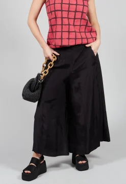 Bize Trousers^Lightwear Culottes in Black