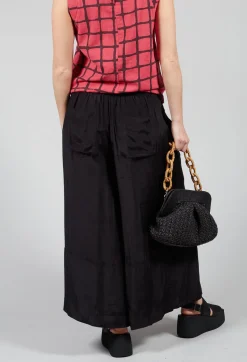 Bize Trousers^Lightwear Culottes in Black