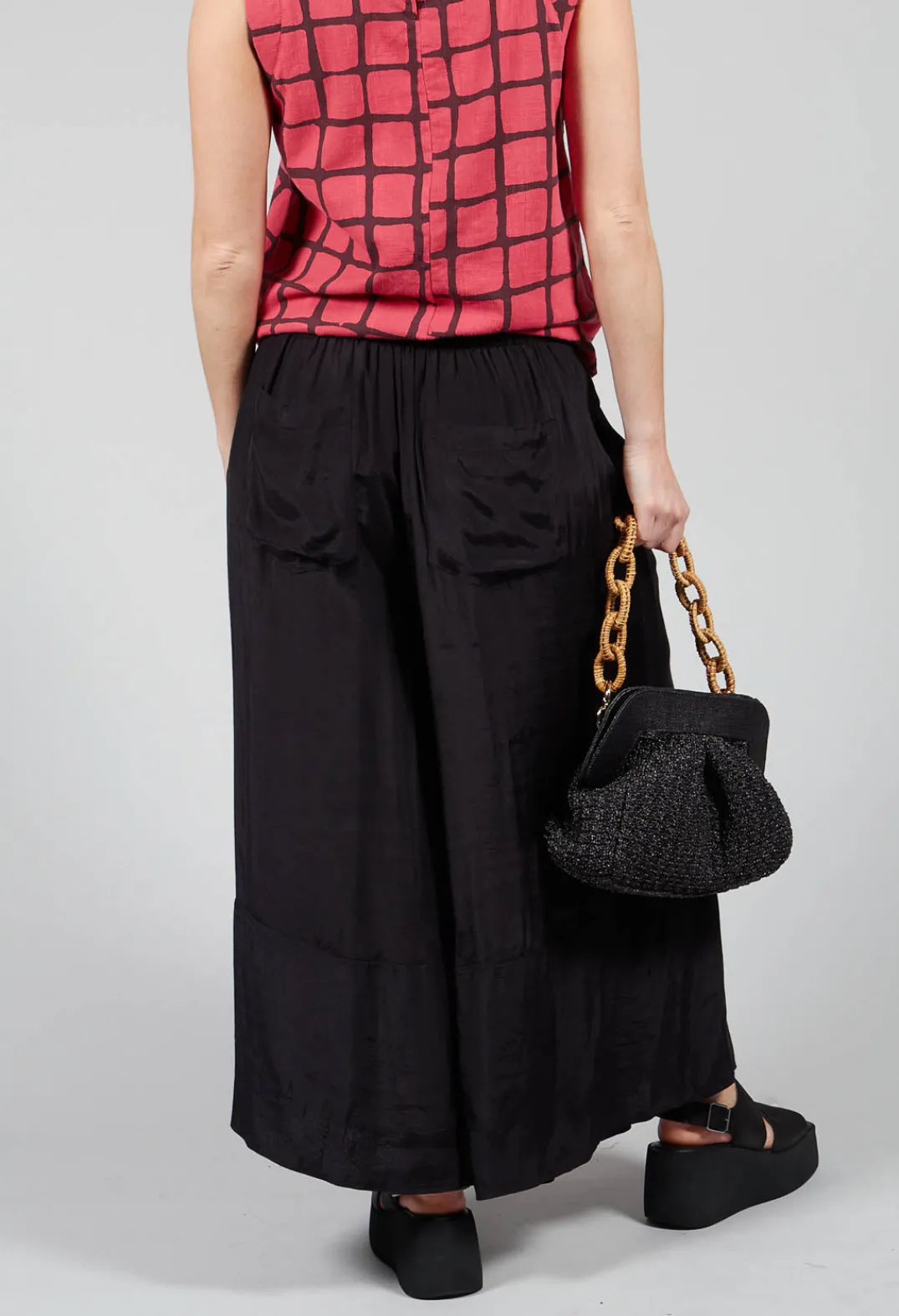 Bize Trousers^Lightwear Culottes in Black