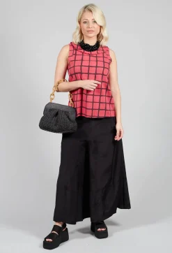 Bize Trousers^Lightwear Culottes in Black