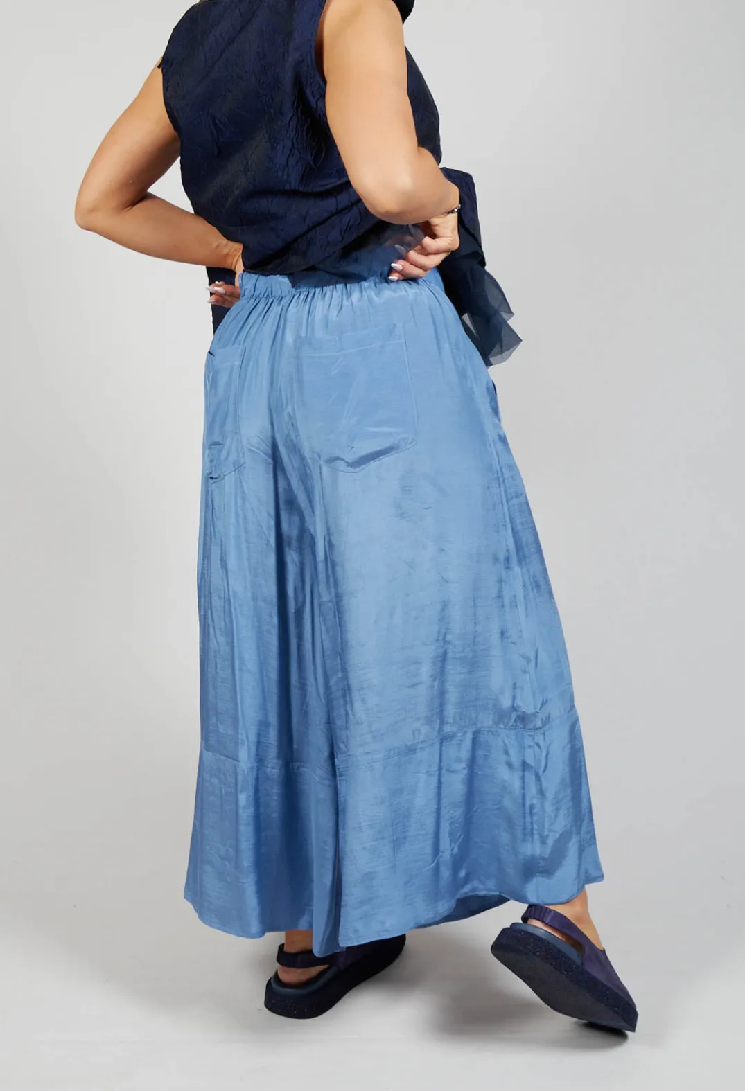 Bize Trousers^Lightwear Culottes in Blue