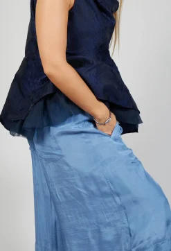Bize Trousers^Lightwear Culottes in Blue