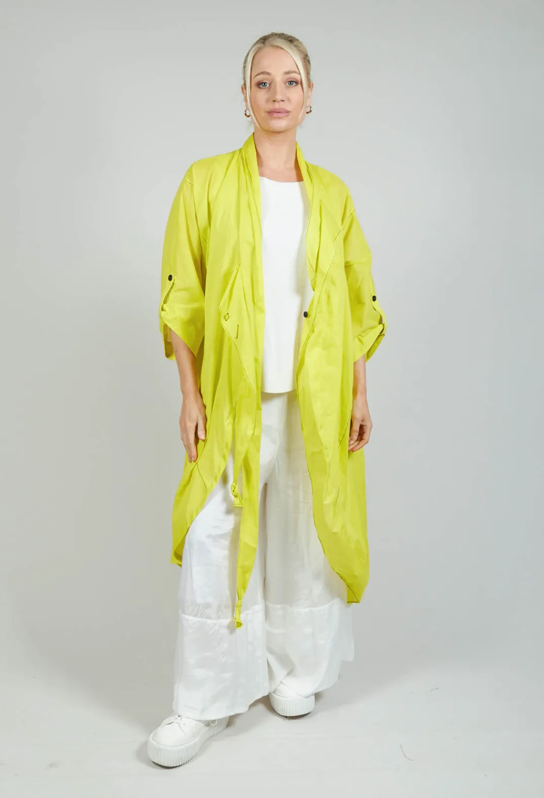 Bize Jackets^Lightwear Jacket in Lime Black