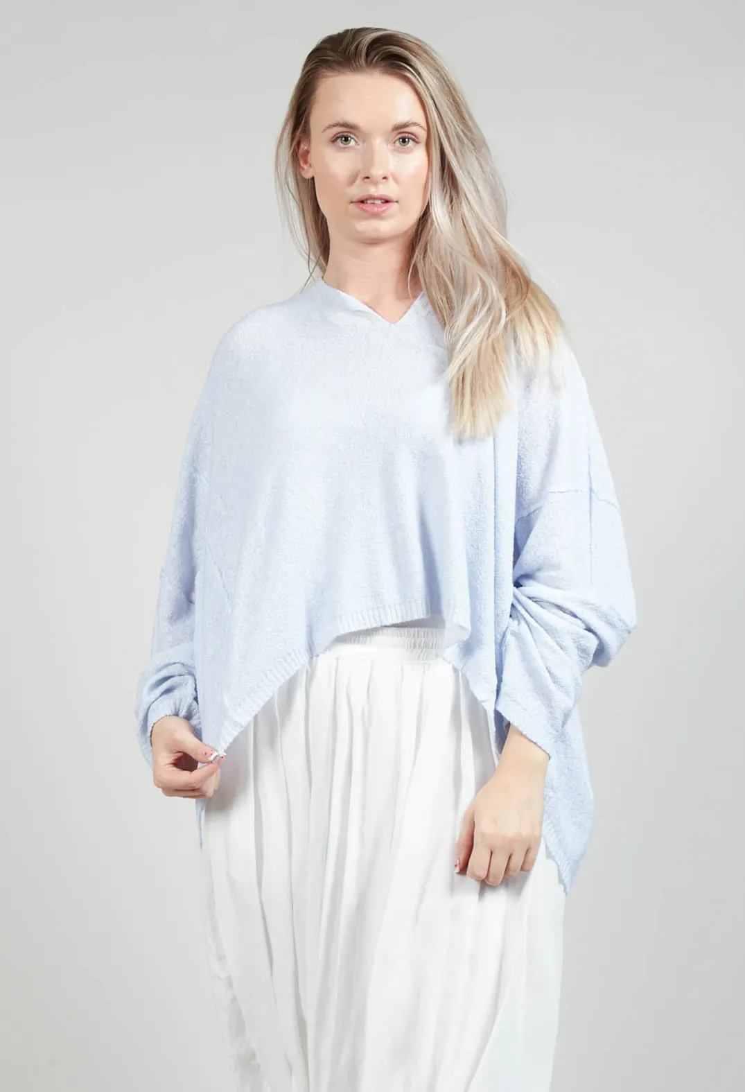 Rundholz Mainline Jumpers^Lightwear Jumper in Enzian 10% Cloud