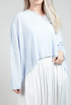 Rundholz Mainline Jumpers^Lightwear Jumper in Enzian 10% Cloud