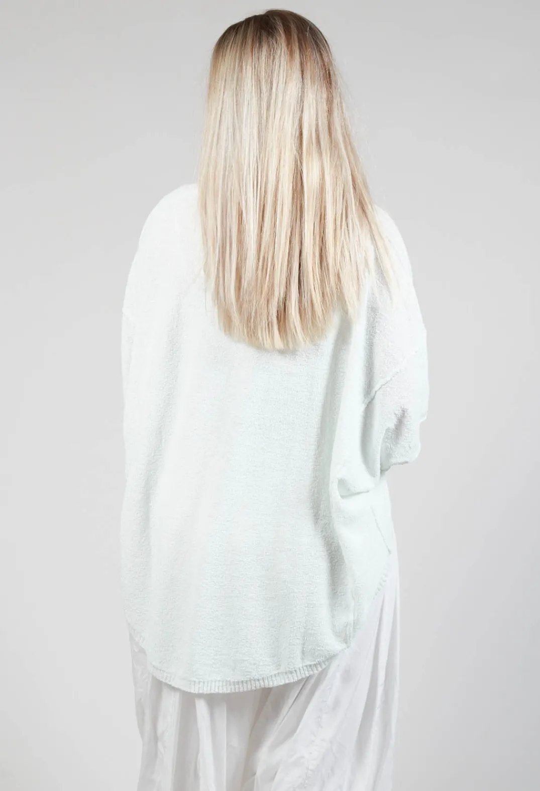 Rundholz Mainline Jumpers^Lightwear Jumper in Tulip 10% Cloud