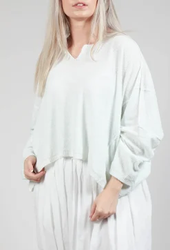 Rundholz Mainline Jumpers^Lightwear Jumper in Tulip 10% Cloud