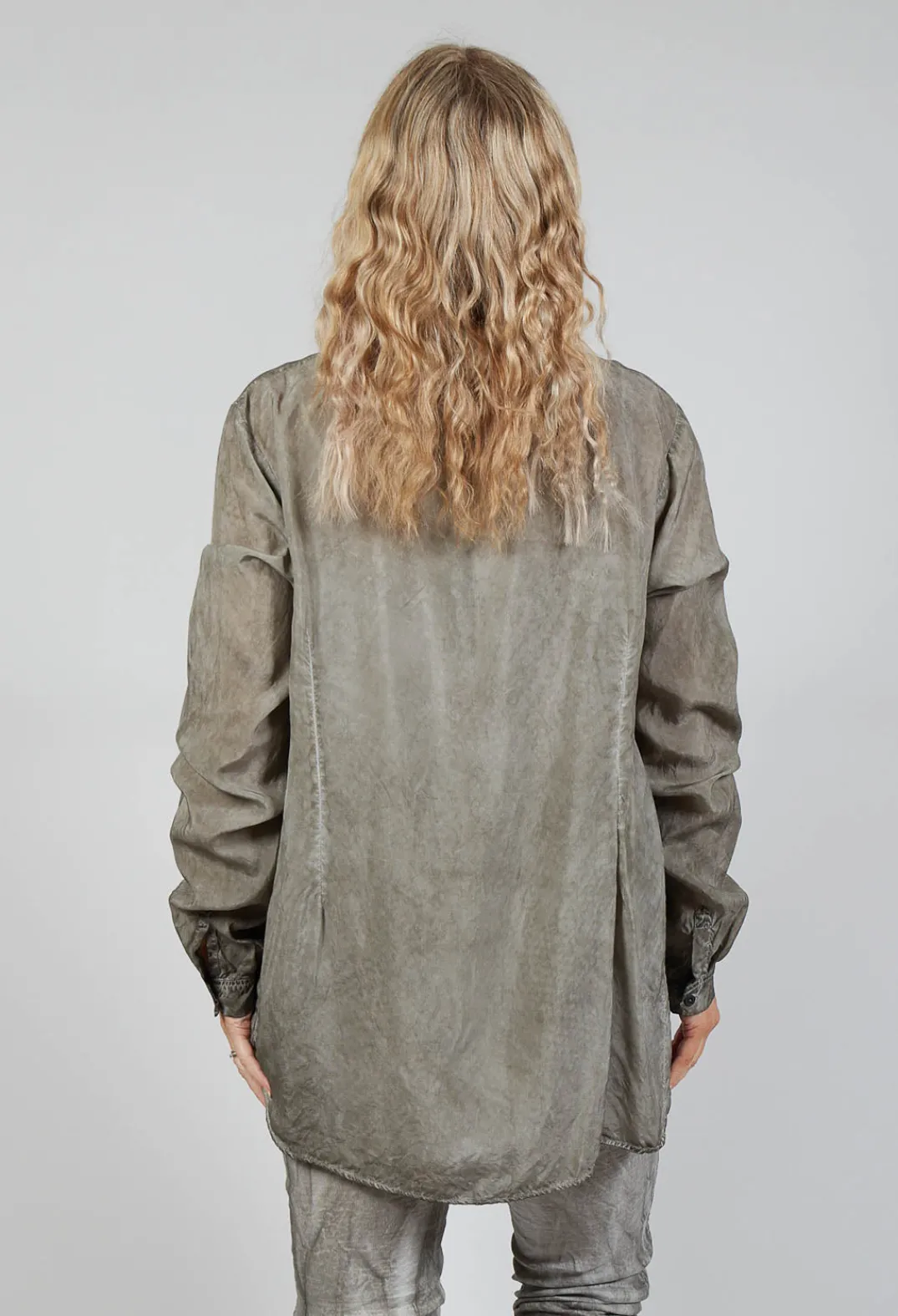Rundholz Mainline Shirts & Blouses^Lightweight Blouse in Hay Cloud
