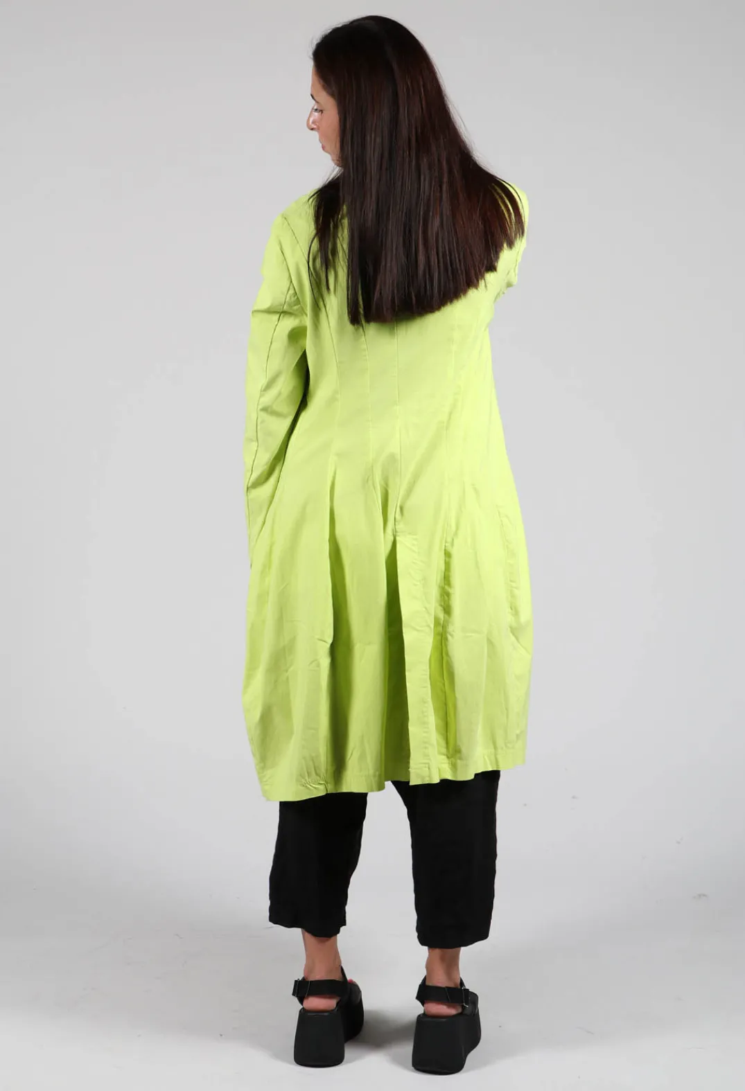 Rundholz Black Label Coats^Lightweight Coat with Tulip Hem in Sun