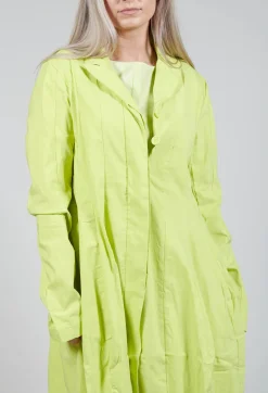 Rundholz Black Label Coats^Lightweight Coat with Tulip Hem in Sun
