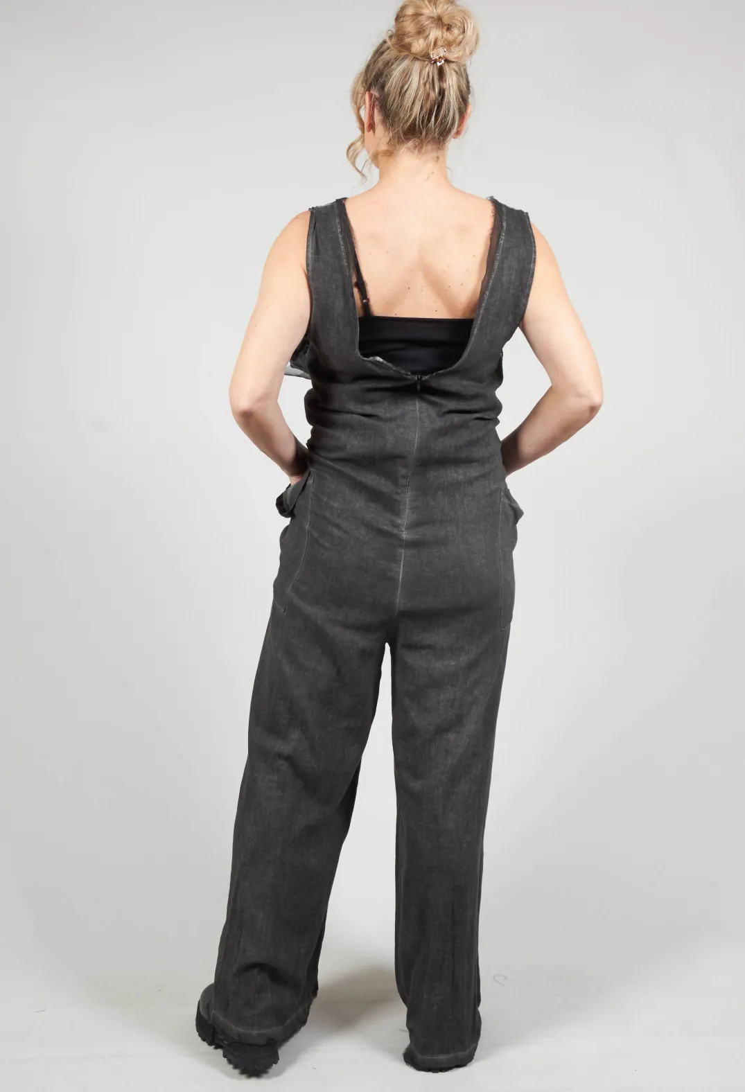 Sanctamuerte Jumpsuits^Lightweight Jumpsuit in Antracite