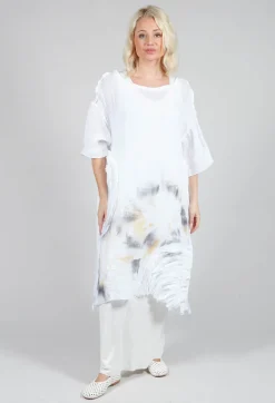Tadashi with Giovanna Guglielmi Dresses^Lightweight Print Dress in White
