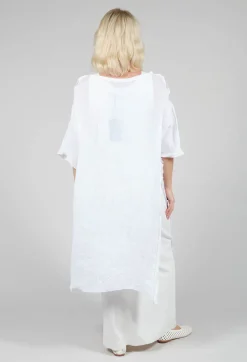 Tadashi with Giovanna Guglielmi Dresses^Lightweight Print Dress in White