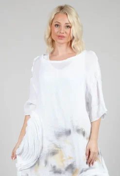 Tadashi with Giovanna Guglielmi Dresses^Lightweight Print Dress in White